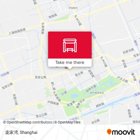 庞家湾 map