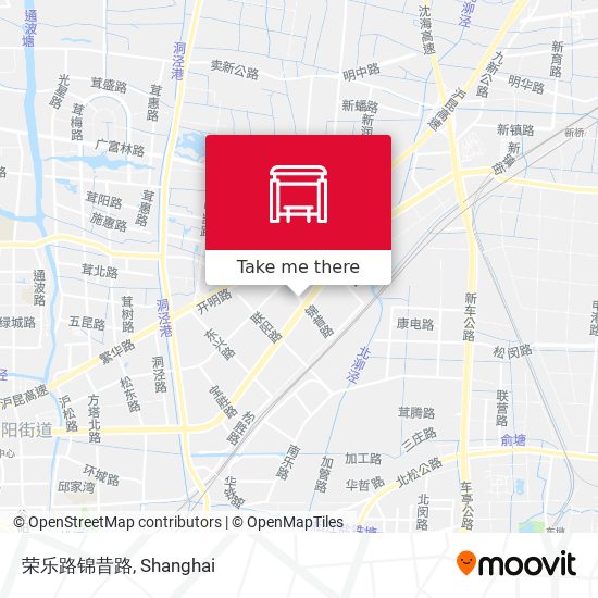 荣乐路锦昔路 map