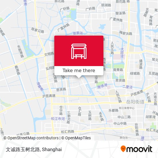 文诚路玉树北路 map