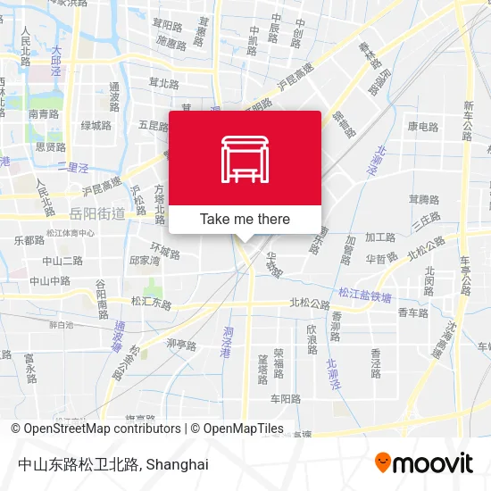 中山东路松卫北路 map