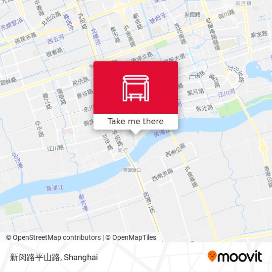 新闵路平山路 map