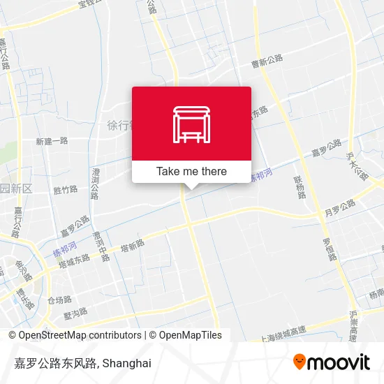 嘉罗公路东风路 map