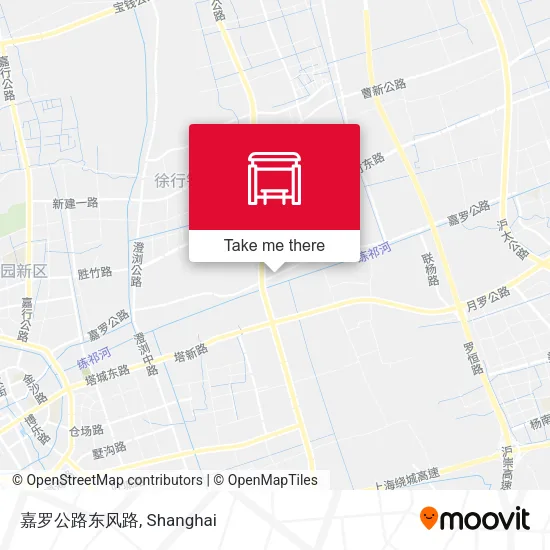 嘉罗公路东风路 map