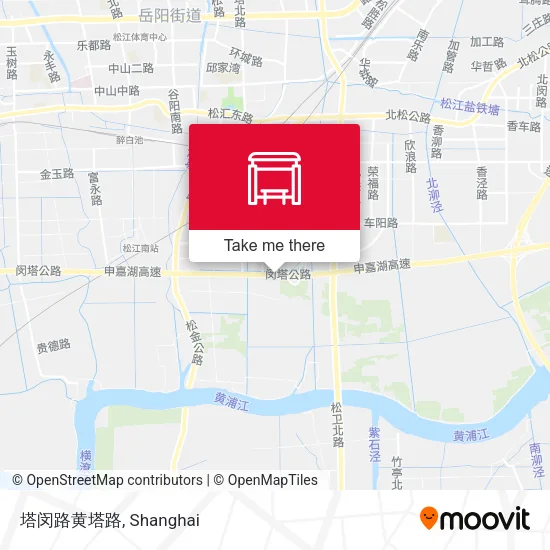 塔闵路黄塔路 map