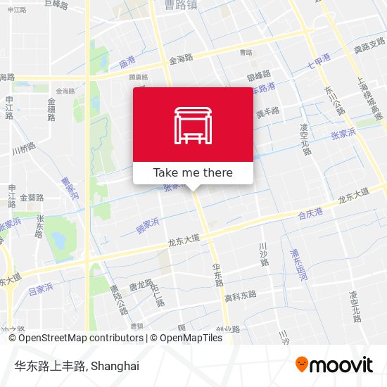 华东路上丰路 map