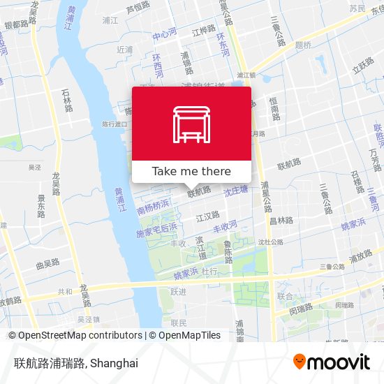 联航路浦瑞路 map