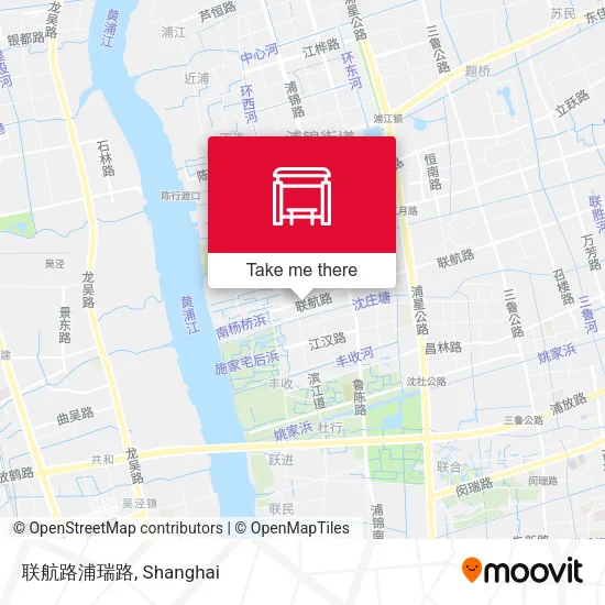 联航路浦瑞路 map
