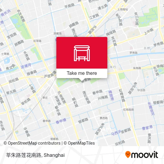 莘朱路莲花南路 map