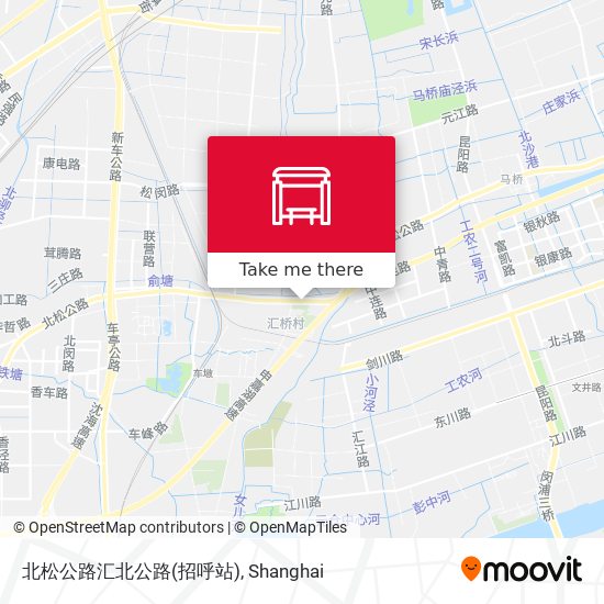 北松公路汇北公路(招呼站) map