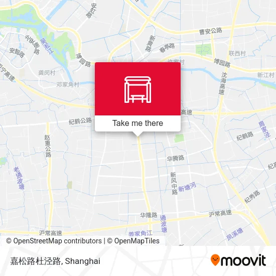 嘉松路杜泾路 map