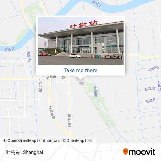 叶榭站 map