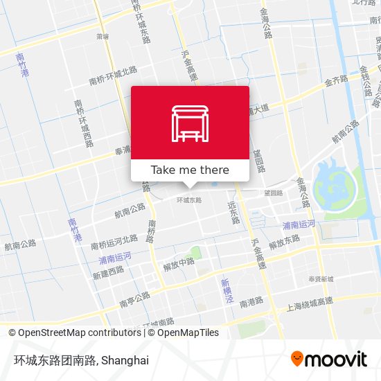 环城东路团南路 map