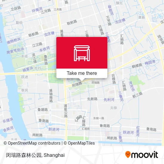 闵瑞路森林公园 map