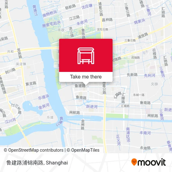 鲁建路浦锦南路 map
