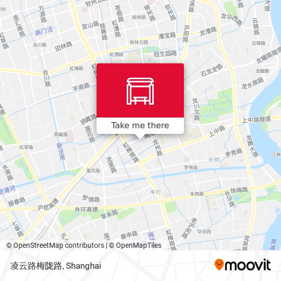 凌云路梅陇路 map