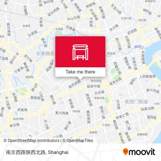 南京西路陕西北路 map