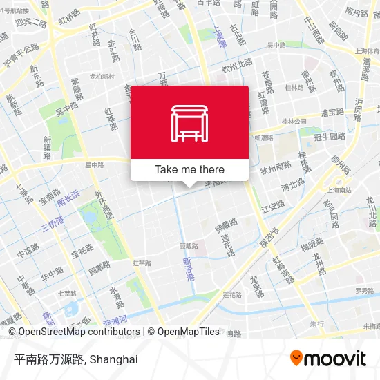 平南路万源路 map
