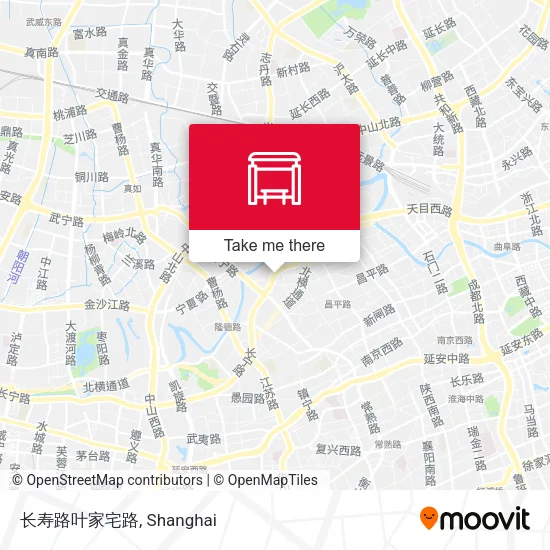 长寿路叶家宅路 map