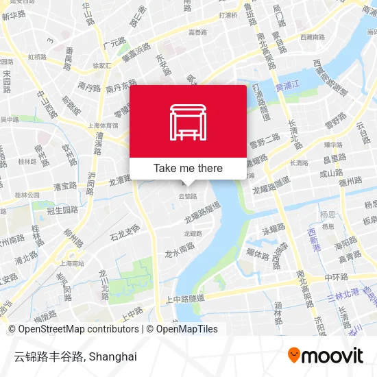 云锦路丰谷路 map