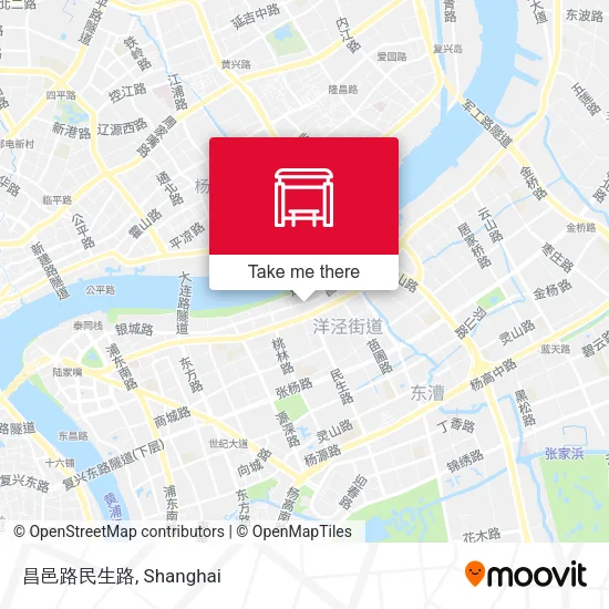 昌邑路民生路 map