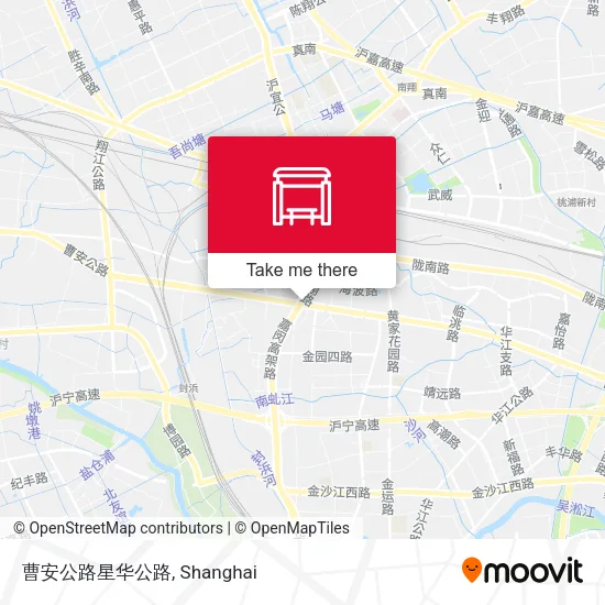 曹安公路星华公路 map