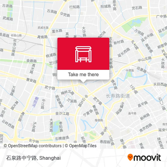 石泉路中宁路 map