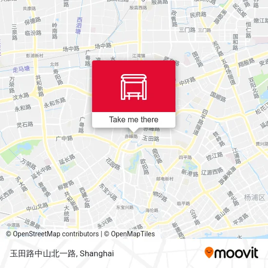 玉田路中山北一路 map