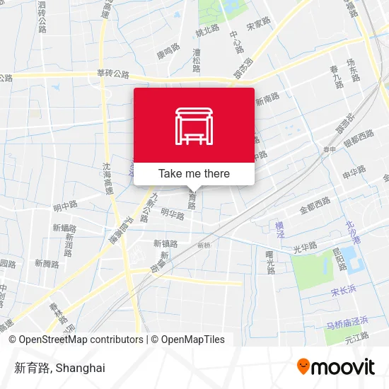 新育路 map
