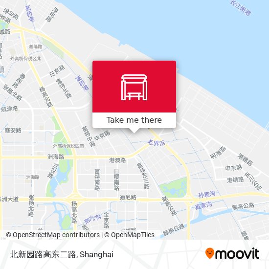 北新园路高东二路 map