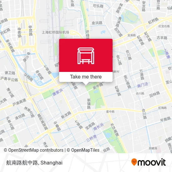 航南路航中路 map