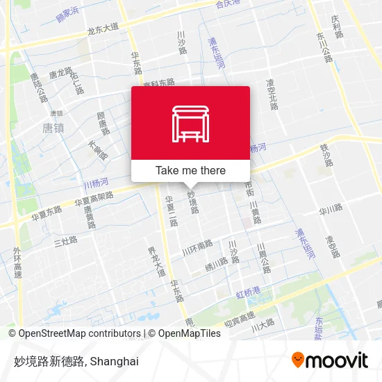 妙境路新德路 map