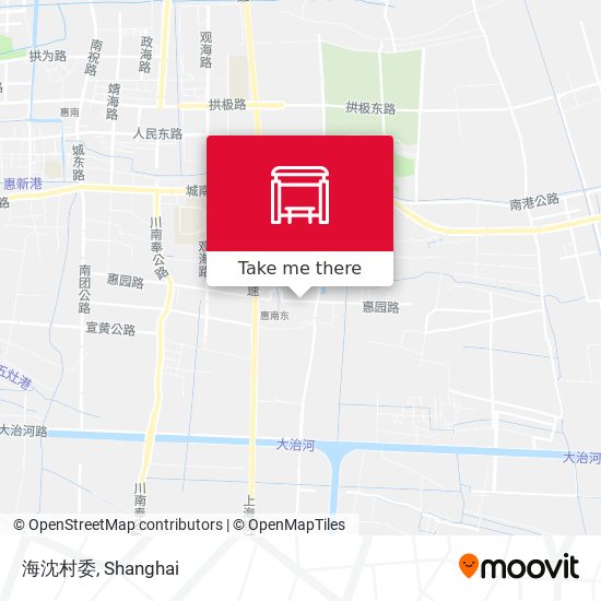 海沈村委 map
