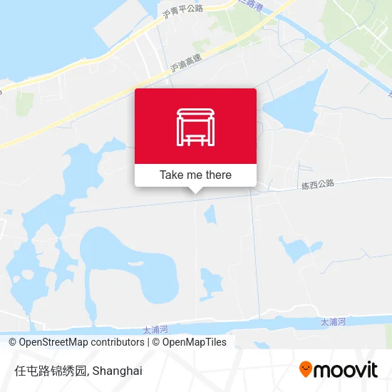 任屯路锦绣园 map