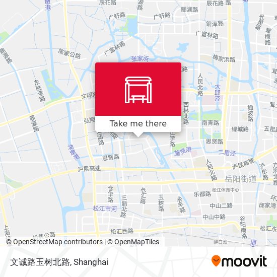 文诚路玉树北路 map