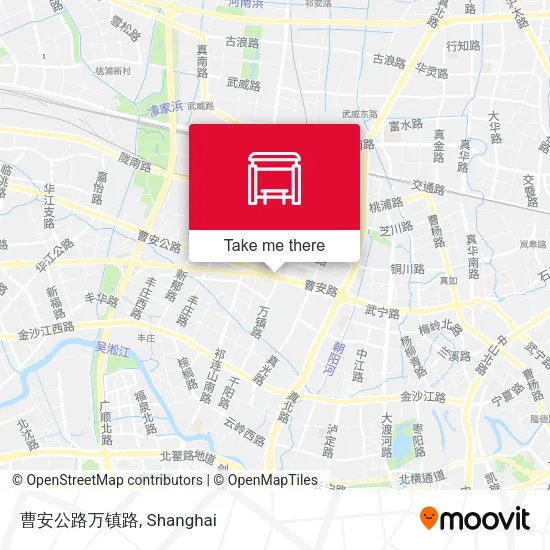 曹安公路万镇路 map