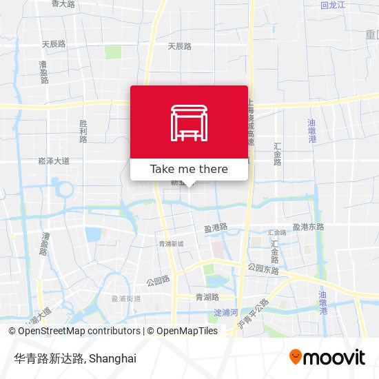 华青路新达路 map
