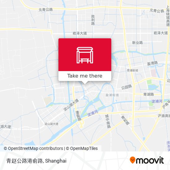 青赵公路港俞路 map