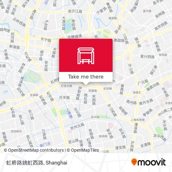 虹桥路姚虹西路 map