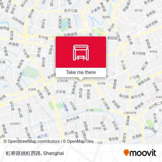 虹桥路姚虹西路 map