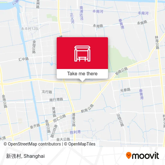 新强村 map
