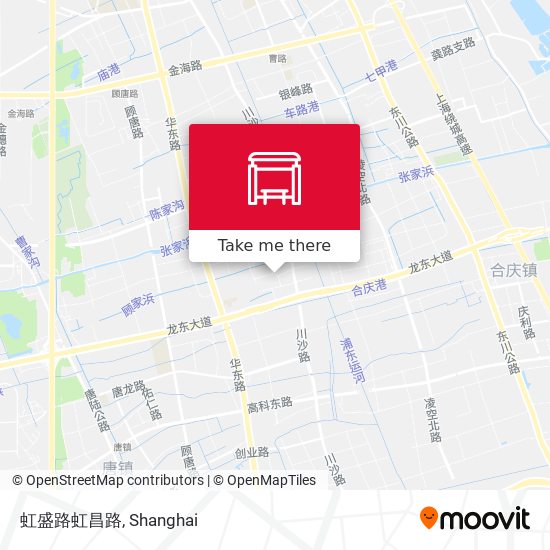 虹盛路虹昌路 map