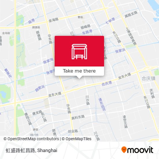 虹盛路虹昌路 map