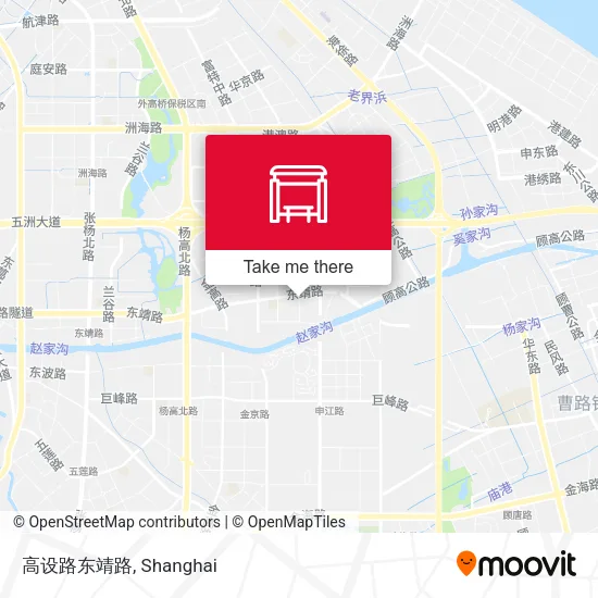 高设路东靖路 map
