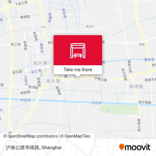 沪南公路华南路 map