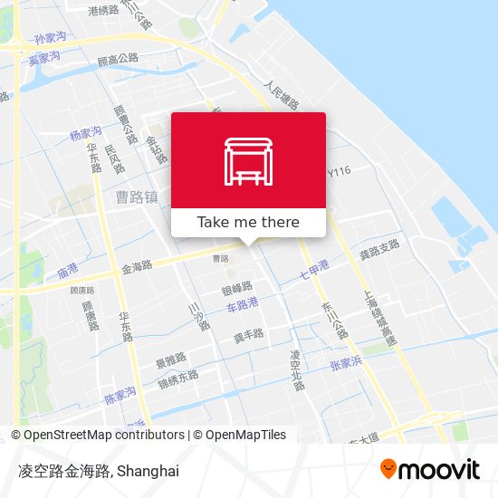 凌空路金海路 map