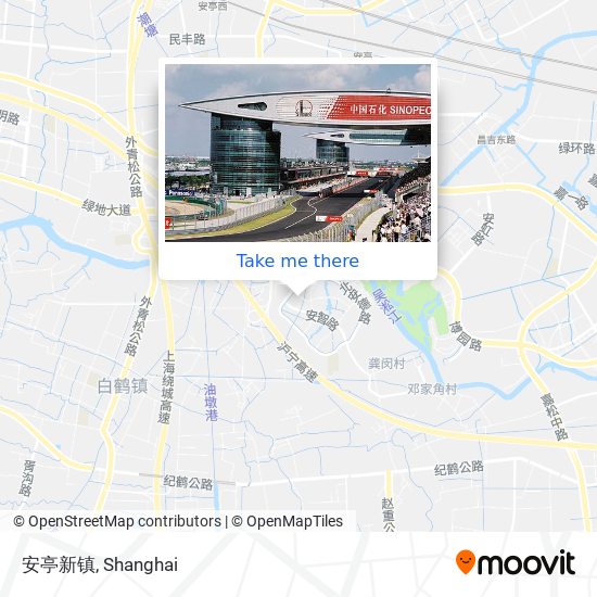 安亭新镇 map