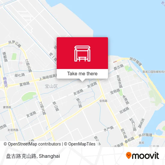 盘古路克山路 map