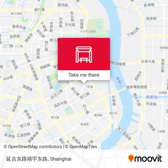 延吉东路靖宇东路 map