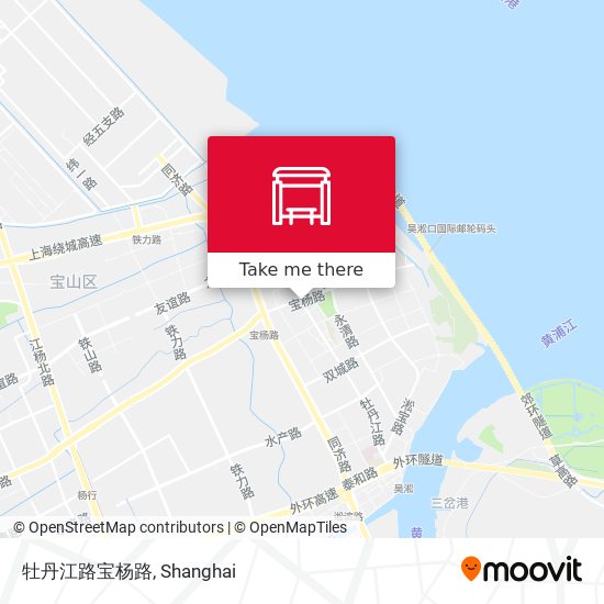 牡丹江路宝杨路 map