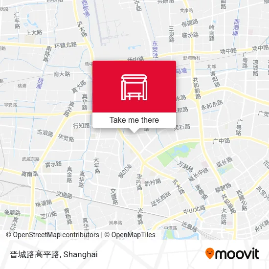 晋城路高平路 map